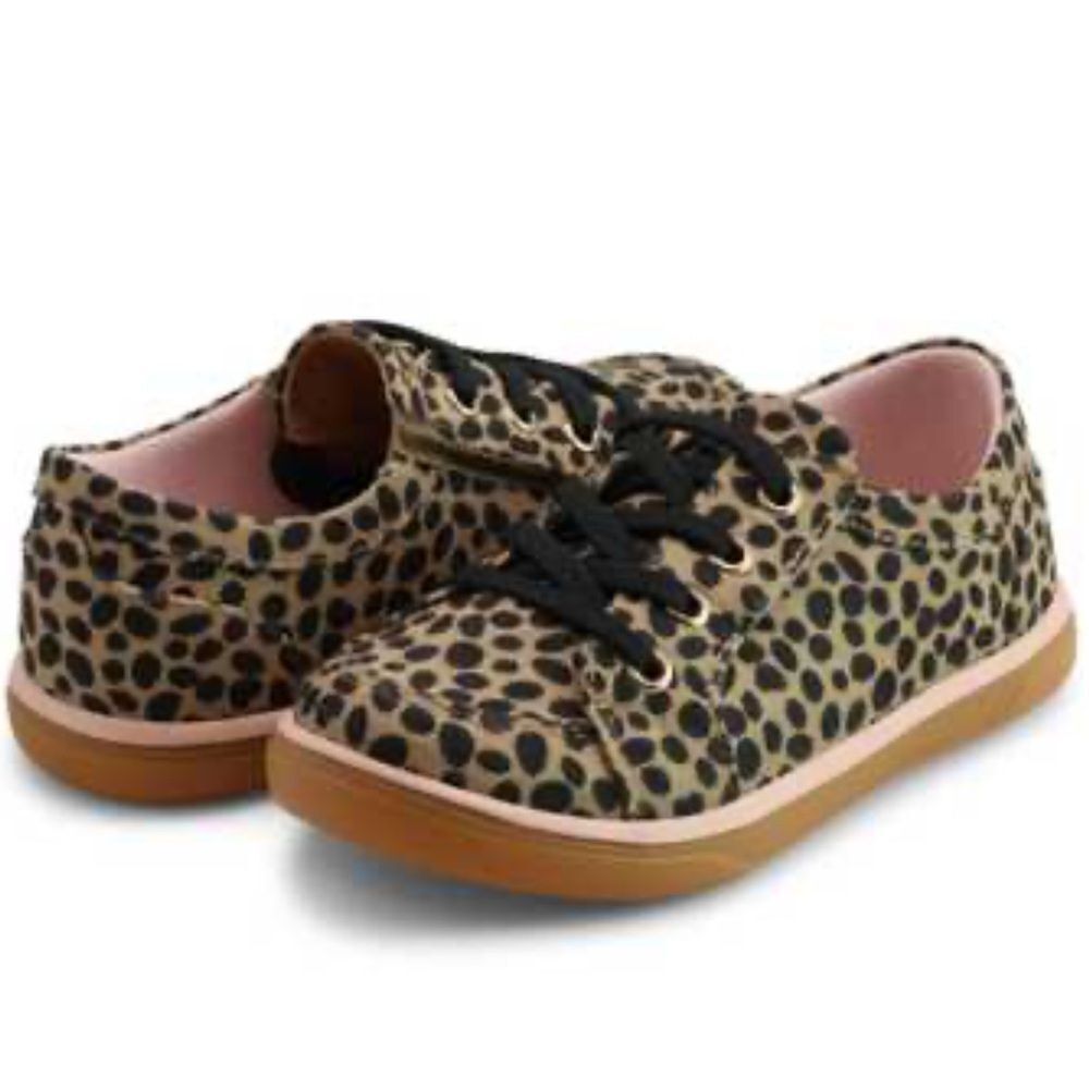 Livie & Luca Reeves Leopard Print Sneakers Sz 13